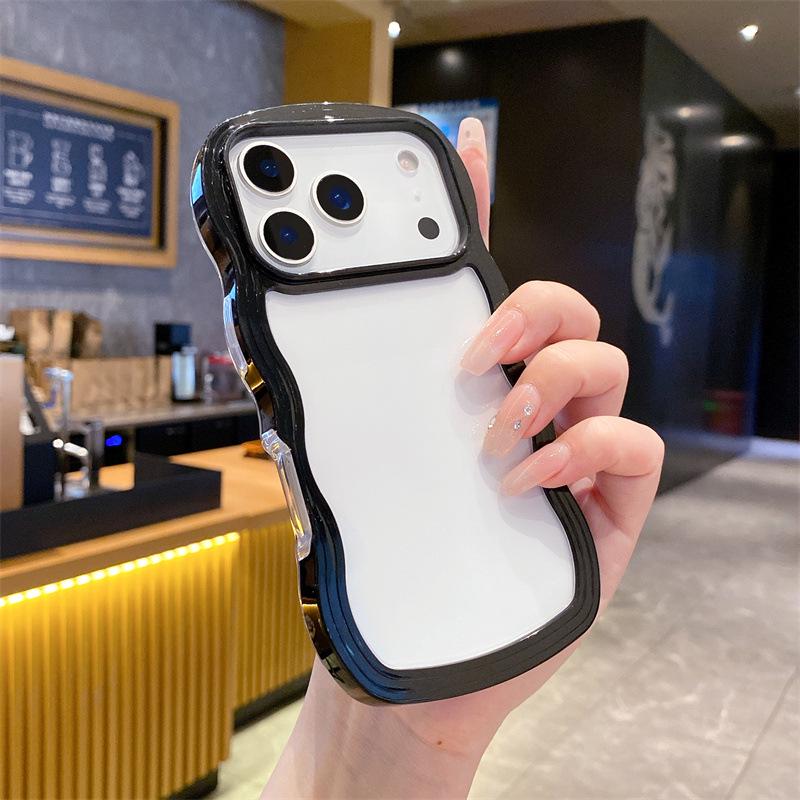 Прозрачный чехол-книжка 2-в-1 для iPhone 13-16 Pro Max