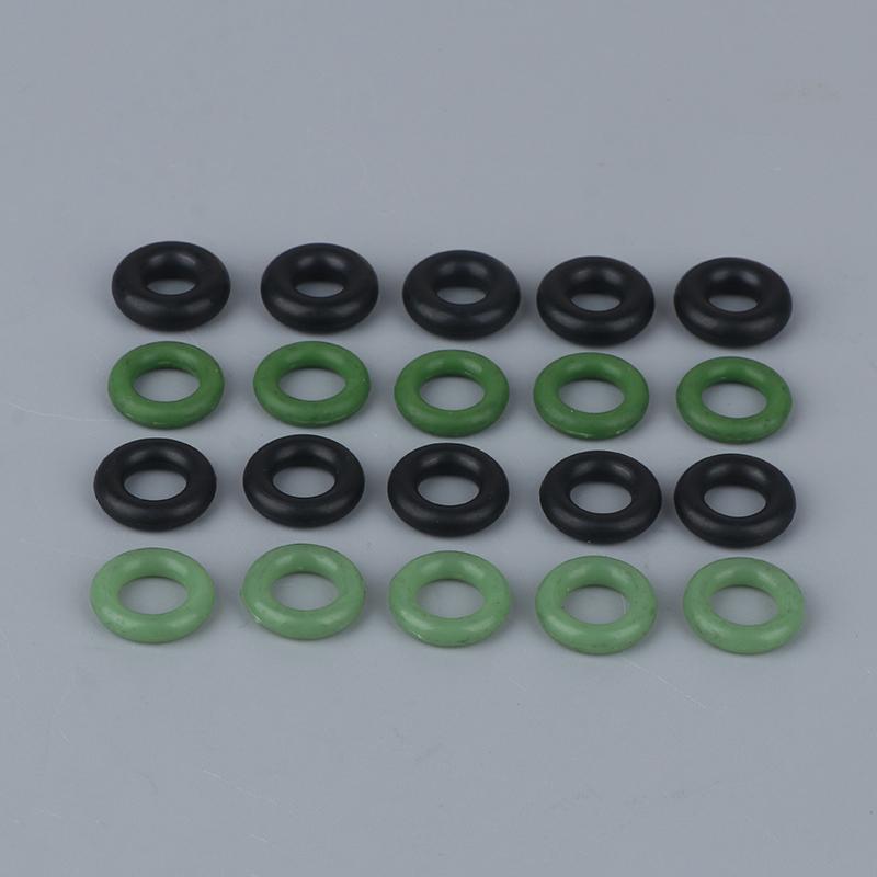 20 шт. Резиновое уплотнительное кольцо Уплотнительное кольцо Маслоуплотнительная прокладка Автомобильное уплотнение Автомобильная резиновая прокладка топливной форсунки