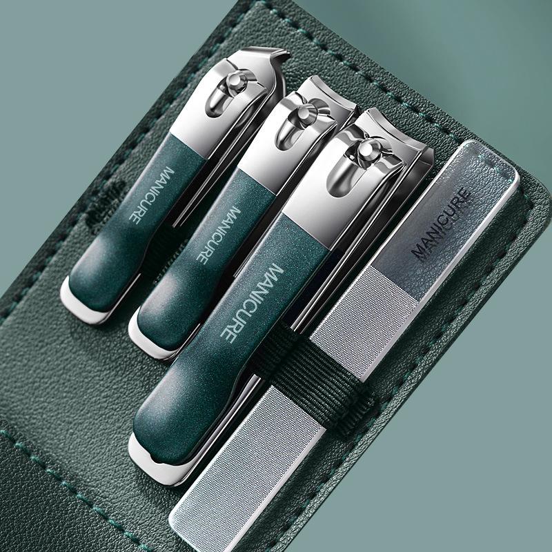 Профессиональный набор кусачек для ногтей, портативные ножницы для ногтей, инструмент для маникюра и педикюра из нержавеющей стали, уход за ногтями на ногах