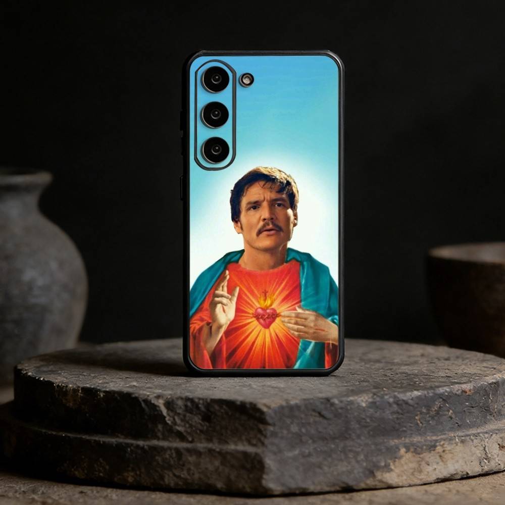 Чехол для телефона Pedro Pascal для Samsung Galaxy A13, 21s, 22, 31, 32, 52, 53, 71, 72, 73, Мягкий черный чехол