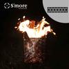Japanese Pattern Fire set including the fire rectangular top and storage bag S'more (S'more) Four-Sided Pit 3-piece pit, plate, (Seigaiha pattern)