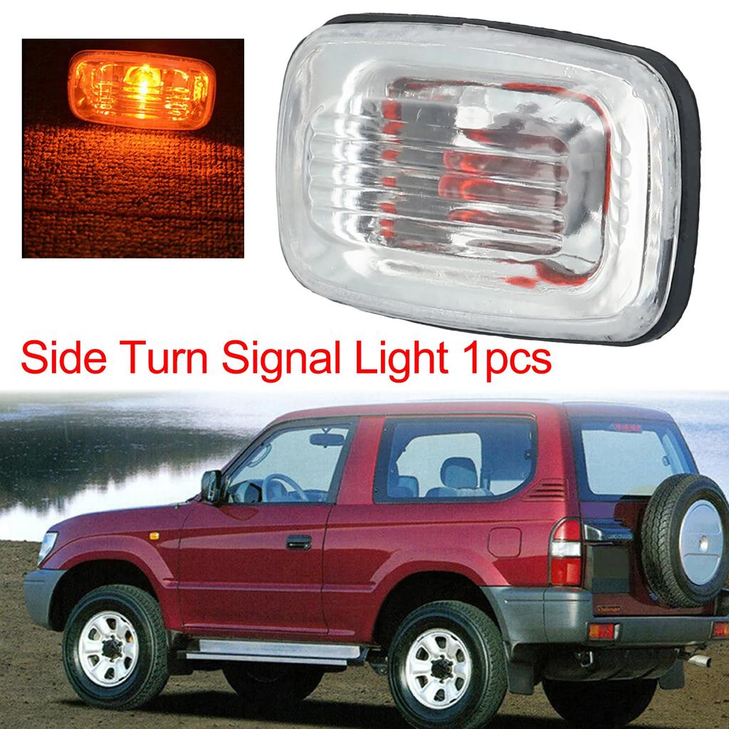 Car Front Bumper Side Marker Turn Signal Lamp for Toyota For Cruiser LC100 9807 Perfect Match High Reliability Easy Installation