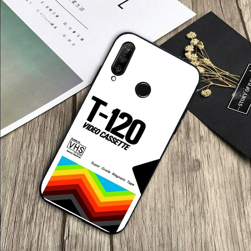 Ретро VHS Кассета Для Huawei Nova 8i 11i 12i 12s 9 10 SE Y60 Y70 Y90 Y72 Y73 Y61 Y91 P60 Pro P30 P40 Lite Чехол