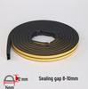 Самоклеящаяся EPDM уплотнительная лента для дверей и окон: Ветро- и звукоизоляционное уплотнение