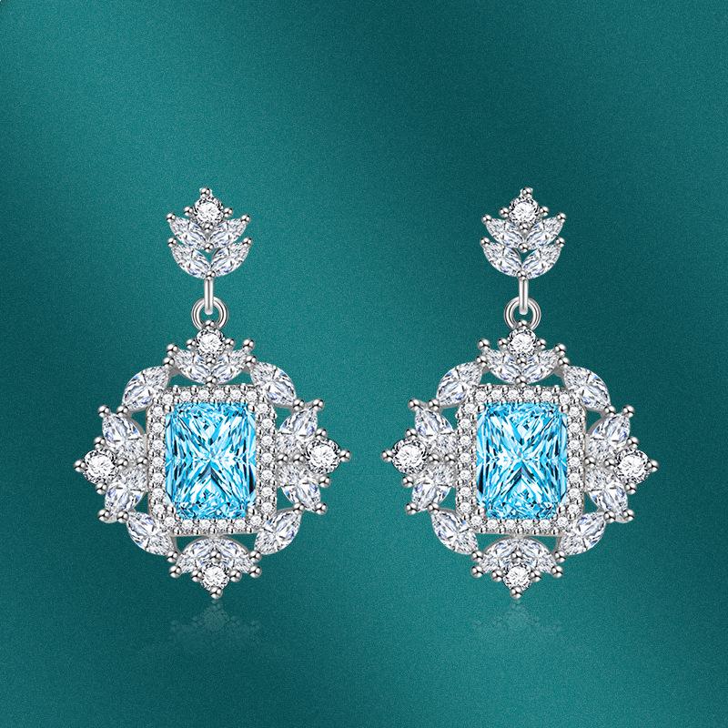 Sace Gems Earrings Drop Earrings for Women Wedding Party Gifts