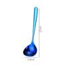 Stainless Steel Soup Spoon for Home Kitchen Cooking Sauce Spoon