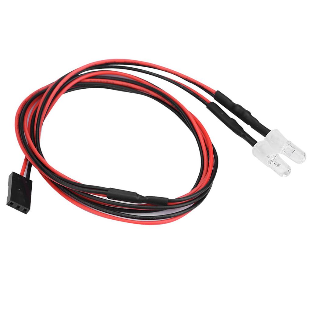 2 шт. 5 мм фары RC аксессуар светодиодные фонари для модели дрифт-кара 1/10 (9# Белый свет)