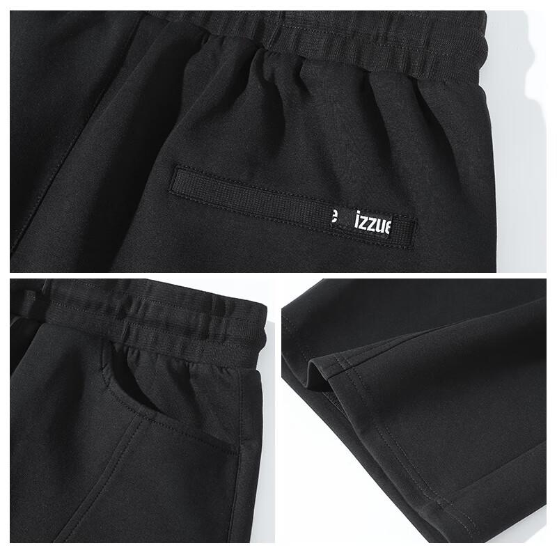 Izzueit Men's Air Layer Graffiti Straight-Leg Pants