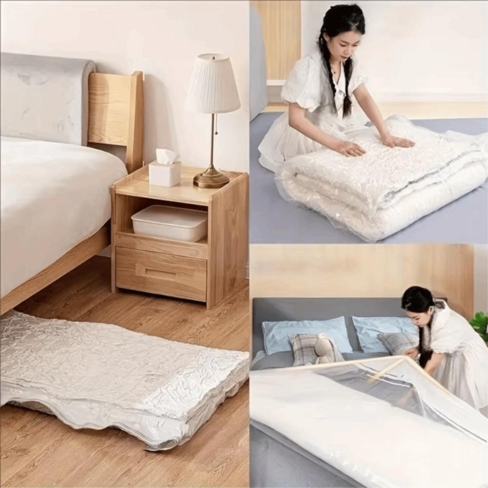 Large Capacity Compression Storage Bags Plastic Vacuum Storage Bags Closet Organization