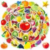 100 Fruits And Vegetables Small Fresh Ins Graffiti Stickers Notebook Biy Children'S Stickers
