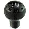 Lunsom PU Shift Knob 5 Speed Ball Shift Knob General Auto Manual Car (Black)