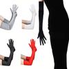1 Pair Gloves Costume Evening 53cm High Elastic Spandex Cosplay Sun Protection Wedding