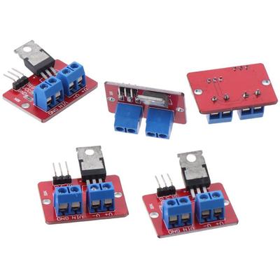 5 шт. красный MOSFET IRF520 Совместимый irf520 mosfet Микроконтроллер для Arduino MCU ARM Arduino