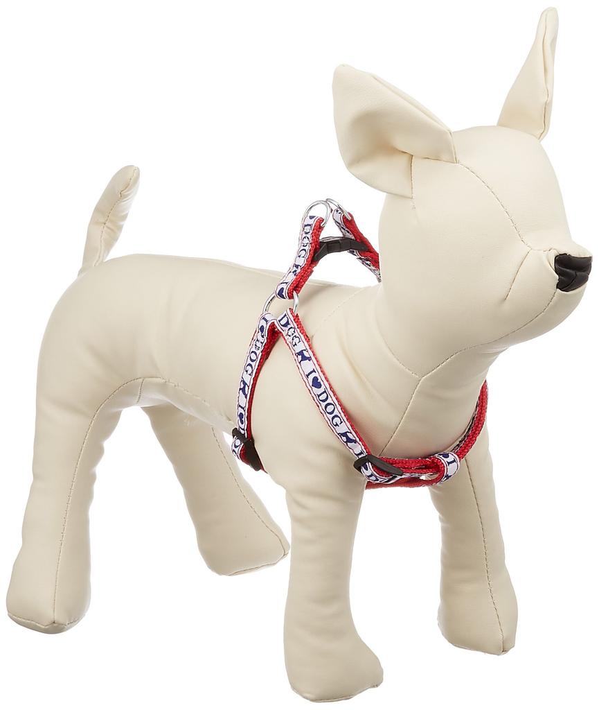 Petio Little Angel Love Dog Harness White for Extra Small Dogs SS Size