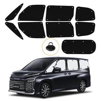 BLUESEATEC Затеняющие шторки для Toyota Voxy и Noah (90-я серия), Совместимо с Noah (Модели R4.1 и более поздние), 4-е поколение, Простая установка и