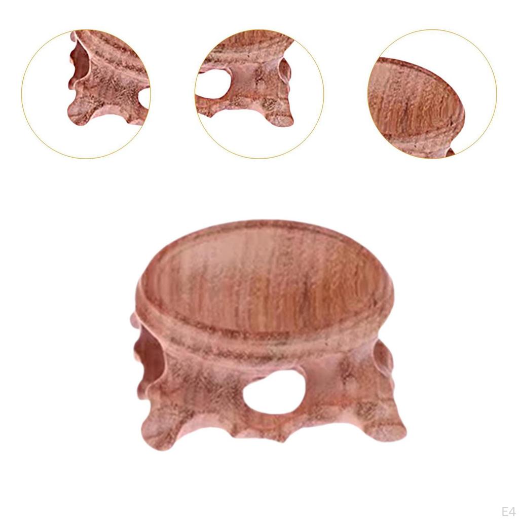 Деревянная подставка для подставки под яйцо, декоративная, коллекционная, держатель шара, держатель для шара и камня