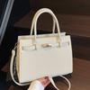 New Niche Light Luxury High Sense Portable Kelly Bag Women's Temperament Commuting Simple Wind Messenger Wedding Bag