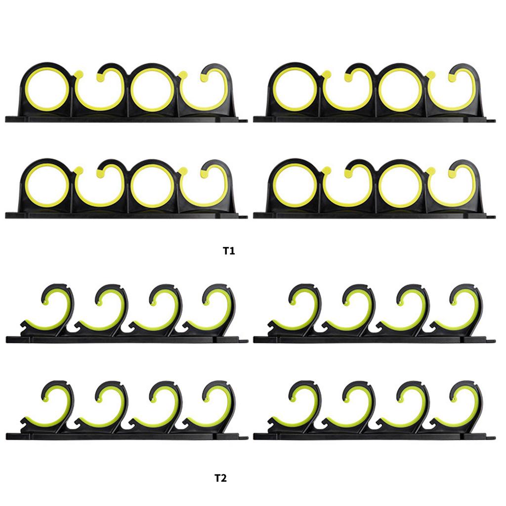 Держатель для удочек, настенный или потолочный держатель для удочек, органайзер для хранения, подставка для демонстрации, вмещает 8 удочек