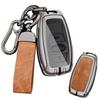 [ontto] Smart Key Case, Key Cover, Key Holder, Metal + Leather, Compatible with G4,