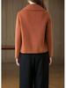 Wool Coat 2025: Women's Trendy Double-Faced Autumn Outerwear, Small Size, Short Style