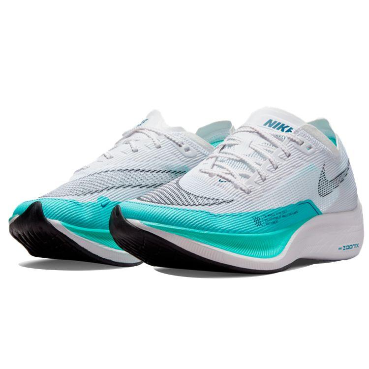 Nike ZoomX Vaporfly Next% 2 White Aurora Green Женские кроссовки Washed Teal Black CU4123-101