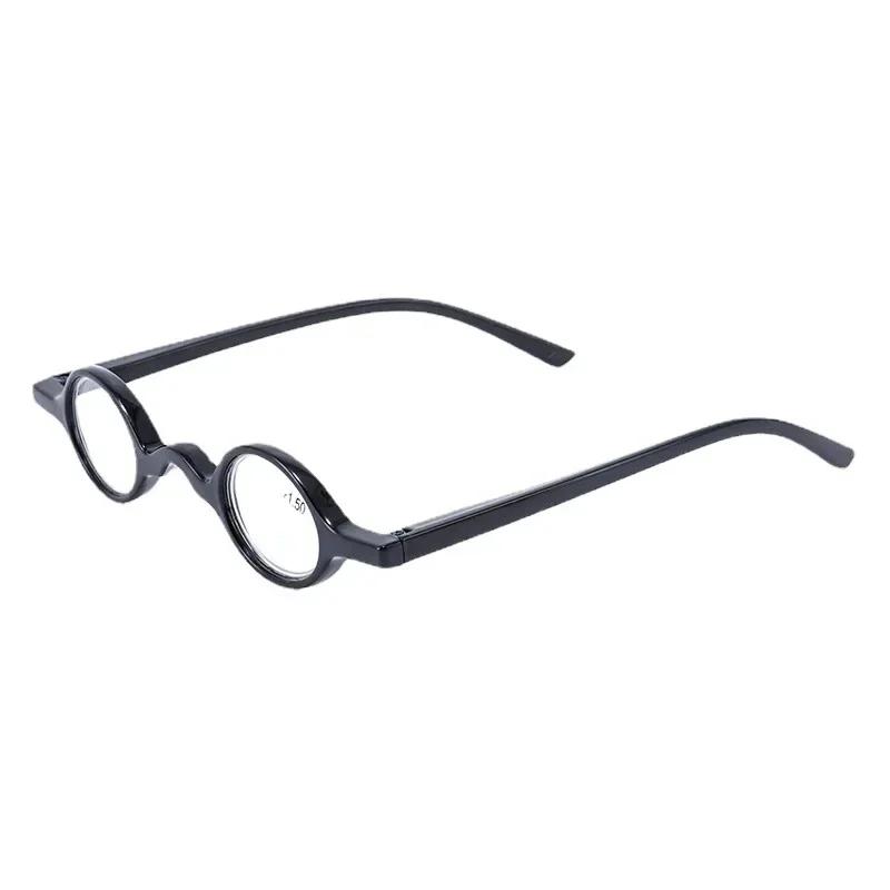 Small Round Frame Reading Glasses Men and Women Personality Elderly Eyeglasses Men Women Anti Blue Light Goggles Gifts