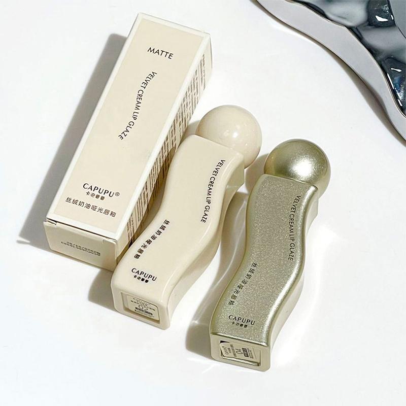 Velvet Lip Glaze Матовый Стойкий Блеск Для Губ Помада Антипригарный Чашечка Макияж Для Губ