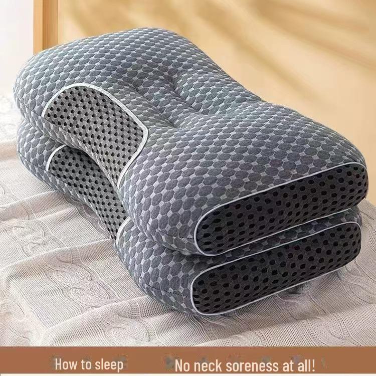 Supportive Pillow: Protects Cervical Spine for Better Sleep - Ideal for Home, Hotel, Students, Men & Women, Single Pack