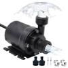 DC 12V 800L/H Water Pumps Brushless Submersible Water Pump For Solar Fountain Aquarium Pond  Small Booster Pump