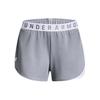 Under Armour Play Up 3.0 Color Block Letter Print High Waist Casual Shorts Women Shorts Smoke-Gray 1344552-055