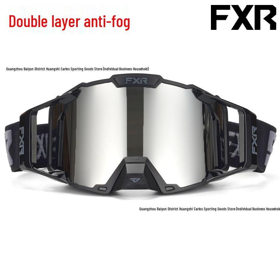 Новые двухслойные очки FXR с защитой от запотевания для внедорожной езды, катания на горных велосипедах и лыжах.