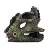 Holes Hollow Tree Trunk Artificial Resin Wood Hideout Aquarium Log Caves Fish Hiding  Fish Tank