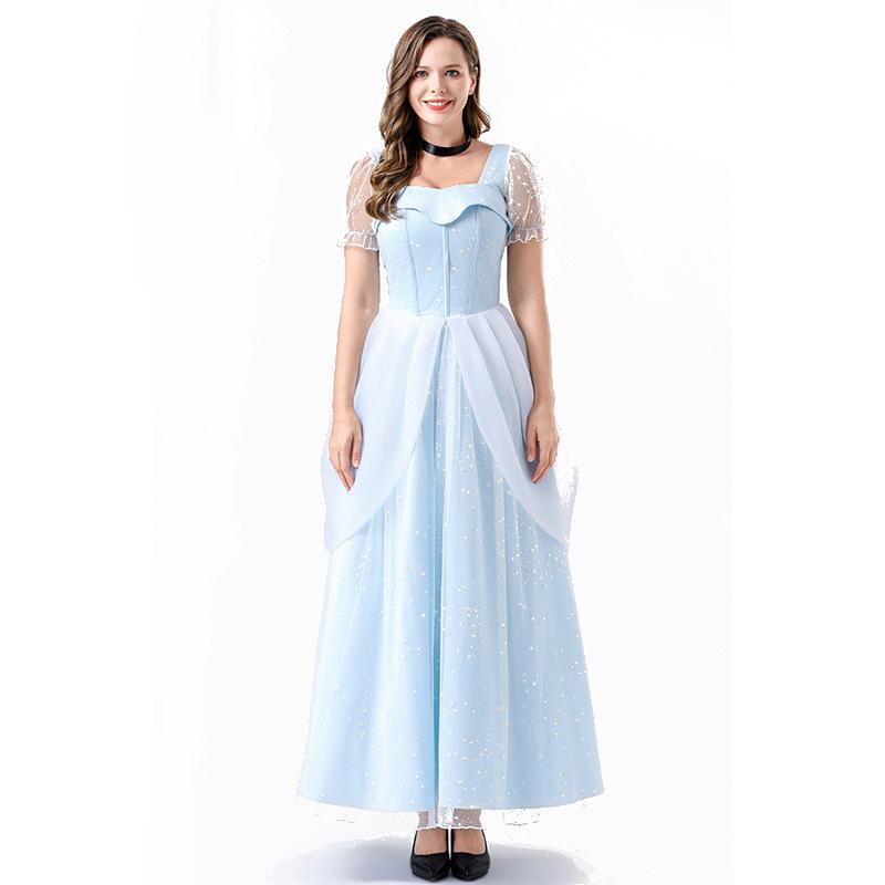 Cosplay Halloween June 1 Cinderella Princess Dress Cinderella Cosplay Sandy Adult Performance Dress Dress