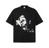 ASAP Rocky Футболка с графическим принтом звезды Унисекс Оверсайз Хип-Хоп Повседневная Хлопок Короткий рукав Современная Уличная мода для выходных