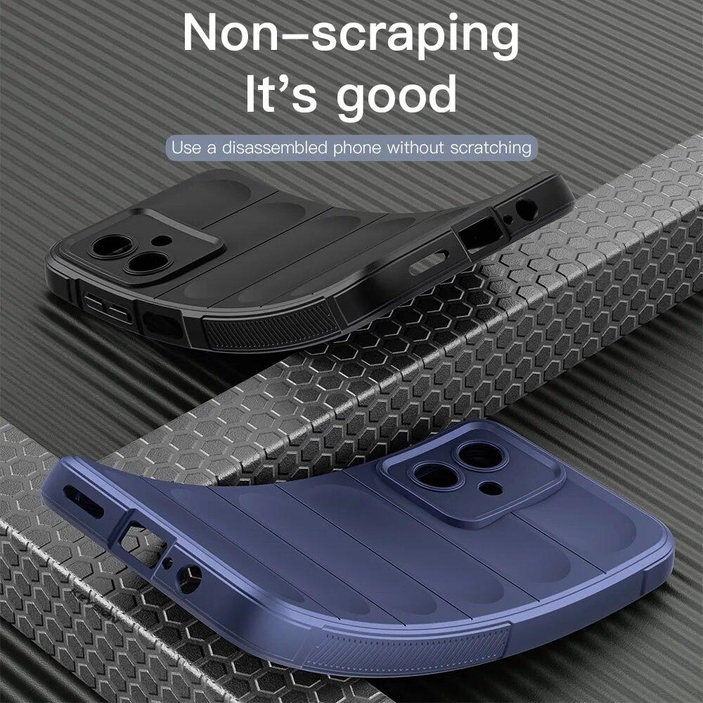 KEYSION Shockproof Case for Motorola MOTO G54 5G G84 G73 G62 G32 Anti-skid Soft Silicone Phone Cover for MOTO Edge 40 Neo 2023
