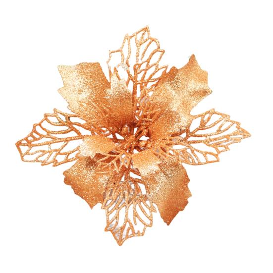 Искусственный рождественский цветок, тонкое мастерство, широкое применение, многоразовый модный искусственный цветок реального прикосновения для вечеринки