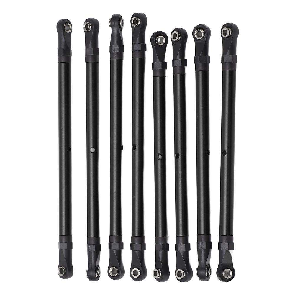 8Pcs Aluminum Alloy RC Linkage Rods for Axial SCX10 1/10 RC Crawler For RC Crawler