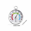 Decorative Style Analog Thermo-hygrometer 2 in 1 Temperature Humidity Gauge  Home Use