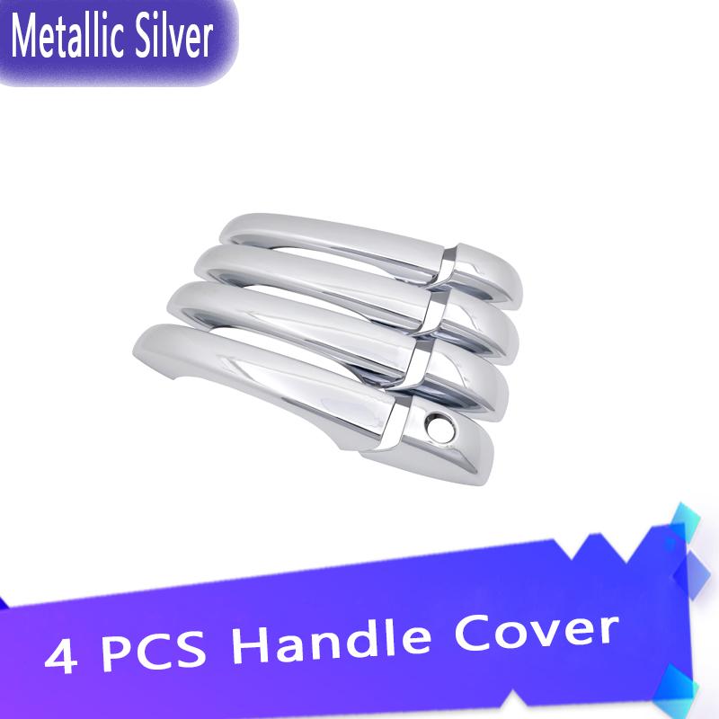 Хромированная накладка на дверную ручку автомобиля для Chrysler 300 300C 2005 ~ 2010, набор с защитой от царапин, хромированные внешние детали