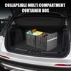 Car Trunk Organizer Foldable Collapsible Storage Bag Multifunctional Compartments Container Box Universal Vehicle Cargo Organizer for SUV Sedan Truck