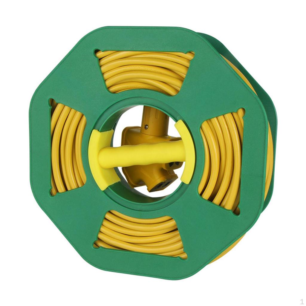 Сматывающая линия Кабель для посуды Коллекция Удлинитель Катушка для хранения Рукоятка Кривошип для улицы