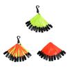 12PCS High Visibility Trail Markers with Clips Reflective Tree Tacks for Hiking Hunting Outdoor