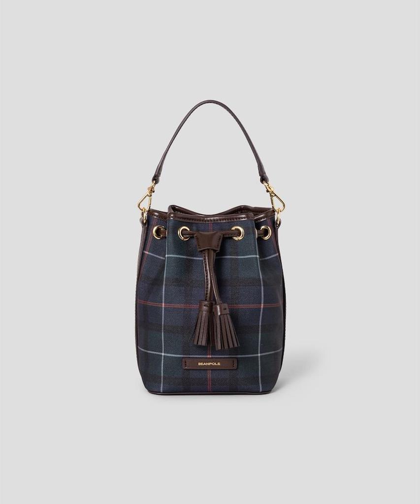 Beanpole Accessory Core Check Pvc Drawstring Bag Green