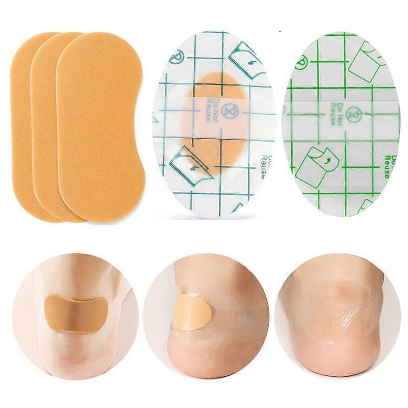 40pcs Heel Cushion Pads Heel Shoe Grips Liner Self-adhesive Shoe Insoles Foot Care Protector