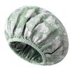 Waterproof Bath Cap Satin Lined Shower Bonnet New Bathing Hair Cover  Salon Use