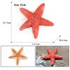 Oenux Ocean Animals Model Jellyfish Starfish Sea Anemone Coral Action Figures Aquarium PVC Miniature Educational Kids Toy Gift