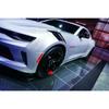 2pcs Glossy Side Fender Hash Marks Stripe Decals Stickers For Chevy Corvette Camaro