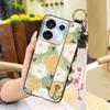 Flower Shockproof Phone Case For UMIDIGI G9 5G/Note9 5G Ring Silicone Fashion Design Dirt-resistant Anti-dust Kickstand