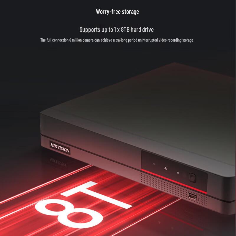 Hikvision Q-Series 8-Channel 1-Bay 4G NVR