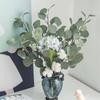 Artificial Eucalyptu Leaves Stems Eucalipto Branche Christmas Floral Bouquets Wedding Bonsais Bouquet Party Home Vase DIY Decor